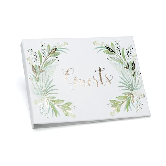 Hortense B. Hewitt Co. Greenery Guest Book